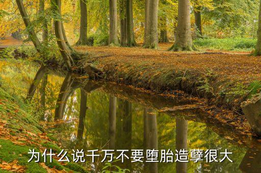 為什么說千萬不要墮胎造孽很大