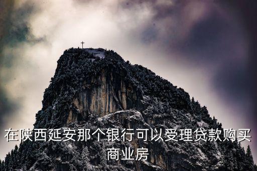 在陜西延安那個(gè)銀行可以受理貸款購(gòu)買(mǎi)商業(yè)房