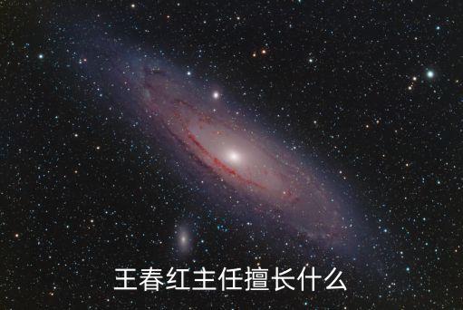 王春紅主任擅長什么
