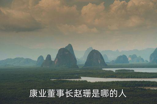 康業(yè)董事長趙珊是哪的人