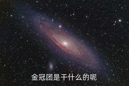 金冠團(tuán)是干什么的呢