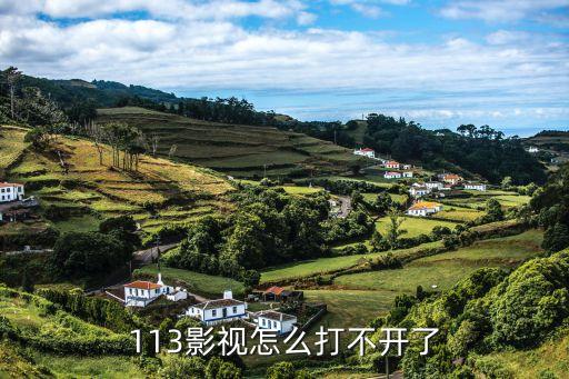 113影視怎么打不開(kāi)了