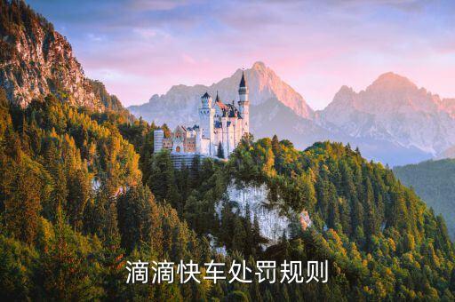 滴滴快車處罰規(guī)則