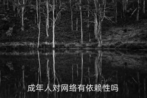 成年人對網(wǎng)絡(luò)有依賴性嗎