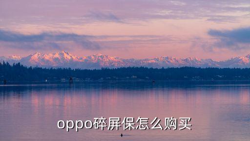 oppo碎屏險(xiǎn)，OPPO手機(jī)自帶碎屏險(xiǎn)嗎