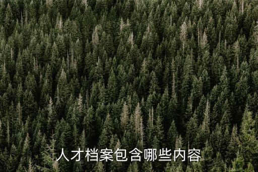 人事檔案是什么，個人檔案和人事檔案有什么區(qū)別