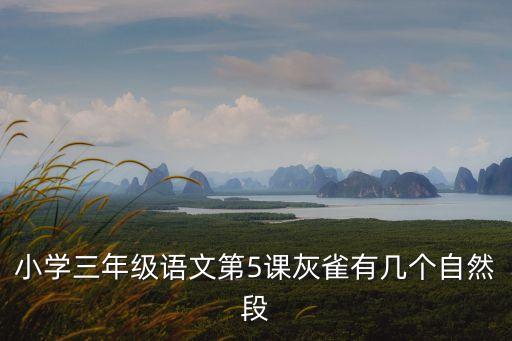 灰雀教案，小學(xué)三年級(jí)第5課灰雀的主題揭示