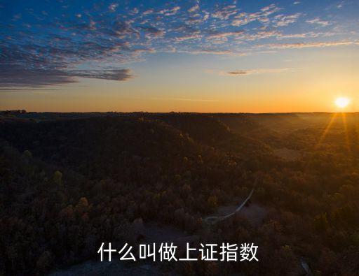 什么叫做上證指數(shù)