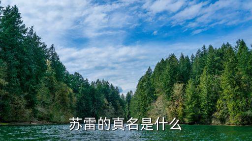 蘇雷，蘇雷的真名是什么