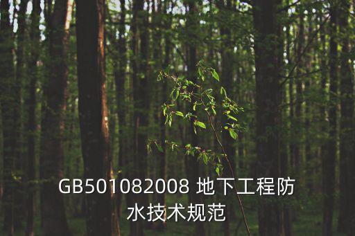 地下工程防水技術(shù)規(guī)范，地下室防水規(guī)范