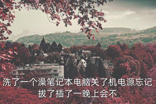 洗了一個澡筆記本電腦關(guān)了機電源忘記拔了插了一晚上會不