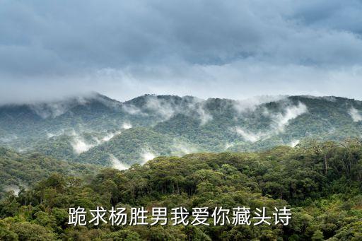 楊勝男，根據(jù)中文名起個(gè)英文名我叫楊勝男大家?guī)蛶兔?/></a></span><span id=