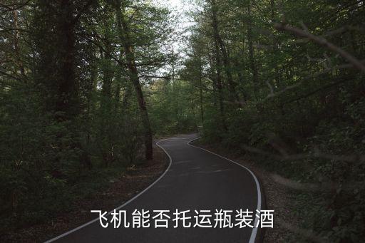 飛機能托運酒水嗎，飛機能否托運瓶裝酒