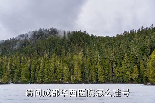 華西掛號，如何在華西掛號