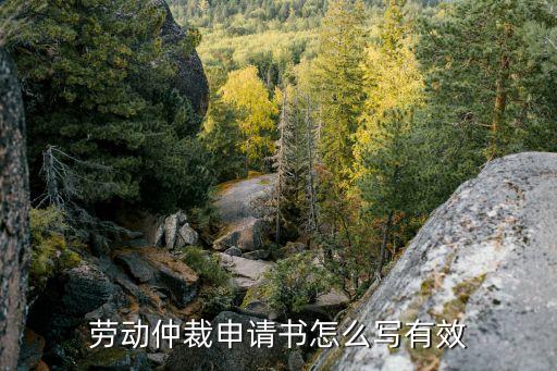 勞動(dòng)仲裁申請(qǐng)書(shū)，勞動(dòng)仲裁申請(qǐng)書(shū)怎么寫(xiě)