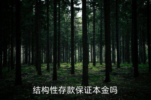 結(jié)構(gòu)性存款保本嗎，JGp19068工行人民幣結(jié)構(gòu)性存款第68期是保本理財產(chǎn)品嗎