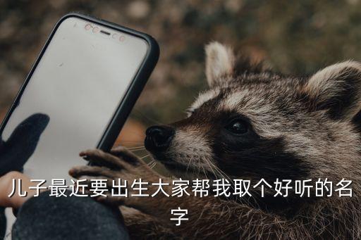兒子最近要出生大家?guī)臀胰€(gè)好聽(tīng)的名字