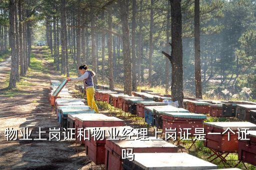 物業(yè)經(jīng)理證，物業(yè)經(jīng)理證和物業(yè)經(jīng)理上崗證有什么區(qū)別