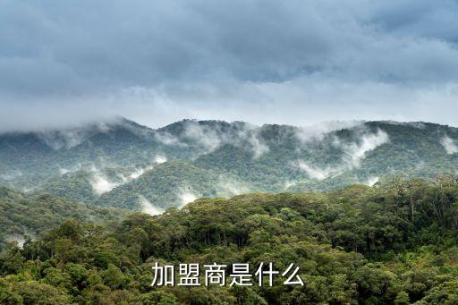 加盟代理商，代理商和加盟商的區(qū)別是什么