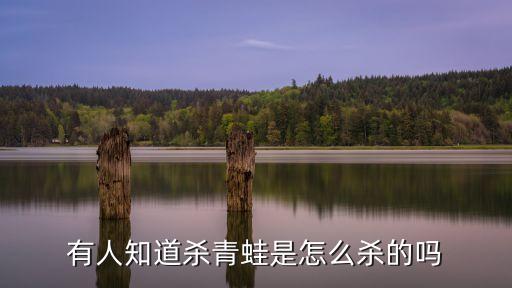 殺青蛙，青蛙怎么殺才能吃