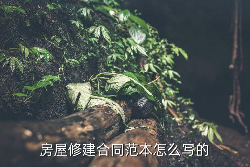 施工合同模板，施工合同承包范本