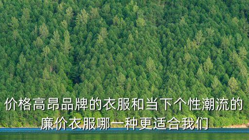 價(jià)格高昂品牌的衣服和當(dāng)下個(gè)性潮流的廉價(jià)衣服哪一種更適合我們