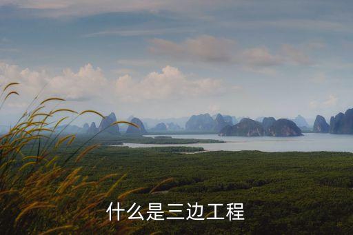 什么是三邊工程