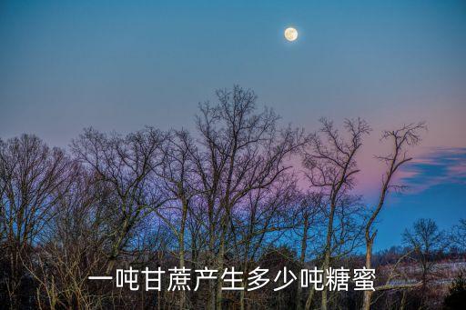 一噸甘蔗產(chǎn)生多少噸糖蜜