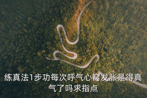練真法1步功每次呼氣心窩發(fā)脹是得真氣了嗎求指點(diǎn)