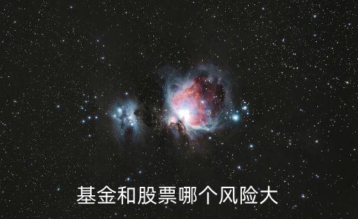 基金和股票哪個風(fēng)險大