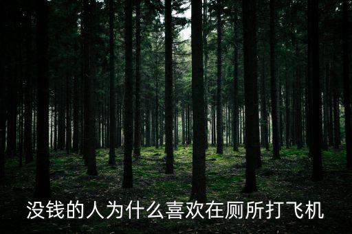 廁所打飛機，沒錢的人為什么喜歡在廁所打飛機