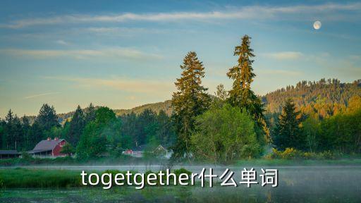 togetgether什么單詞