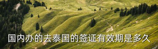 泰國簽證有效期，國內(nèi)辦的去泰國的簽證有效期是多久
