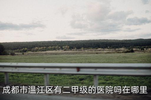 成都市溫江區(qū)有二甲級的醫(yī)院嗎在哪里