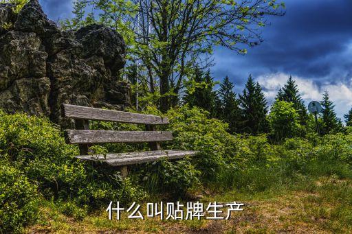 貼牌加工，什么是貼牌加工