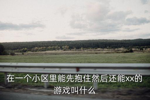 在一個小區(qū)里能先抱住然后還能xx的游戲叫什么