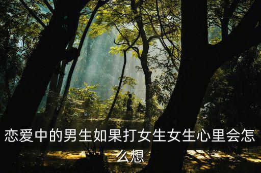 打女孩，男人動(dòng)手打女人意味著什么