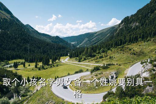 取個(gè)小孩名字男女各一個(gè)姓姚要?jiǎng)e具一格