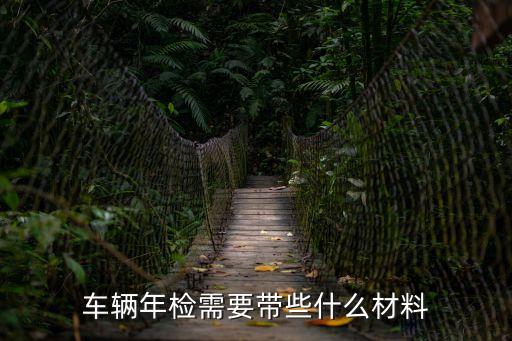 車(chē)輛年檢需要帶什么，機(jī)動(dòng)車(chē)年檢要準(zhǔn)備什么材料