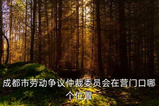 成都仲裁委，成都市龍泉驛區(qū)勞動(dòng)仲裁委員會(huì)在哪