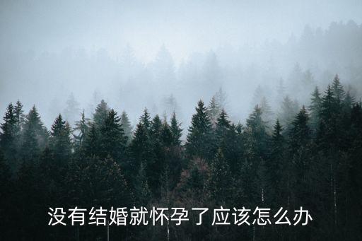 未婚先孕怎么辦，未婚已孕咋辦