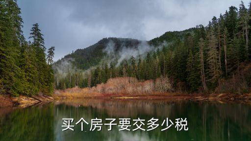 買房子交多少稅，買商品房一共要繳納多少種稅