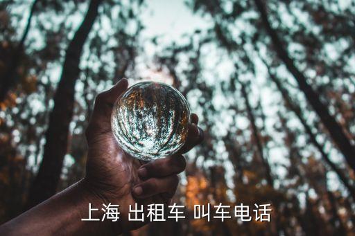 上海 出租車 叫車電話
