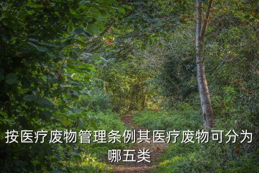 醫(yī)療廢物分類，醫(yī)療垃圾的分類有哪些包含哪些物質(zhì)