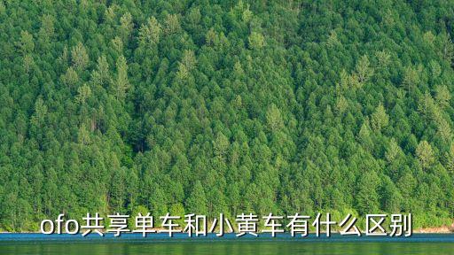 ofo共享單車和小黃車有什么區(qū)別