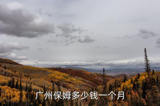 保姆一個(gè)月多少錢，住家保姆一個(gè)月工資多少