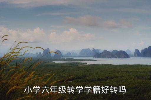 小學(xué)六年級(jí)轉(zhuǎn)學(xué)學(xué)籍好轉(zhuǎn)嗎