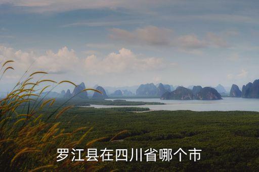 羅江縣在四川省哪個市