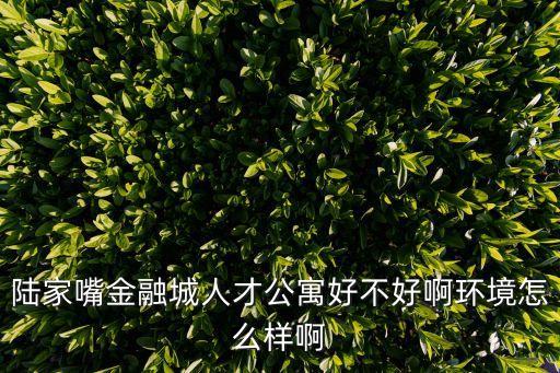 陸家嘴金融城人才公寓，上海陸家嘴金融城人才公寓怎么走