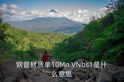 鋼管材質(zhì)單10Mn VNbs1是什么意思